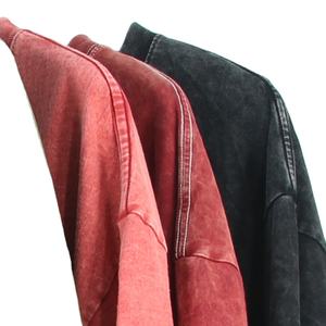 T-shirt Vintage lavé à l'acide de haute qualité 100% coton 180 grammes rétro Streetwear essentiel pour hommes personnalisable personnalisé - Product Image 2