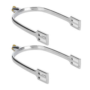 Espuelas de acero inoxidable personalizables de alta calidad para montar a caballo para botas de vaquero Productos equinos ecuestres de calidad - Product Image 3