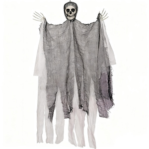 Trang phục chú hề đáng sợ toàn thân với thiết bị nhà ma rết ma ám - Product Image 5