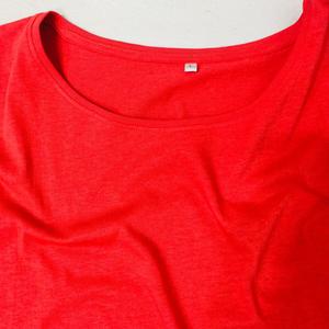 เสื้อยืดแขนสั้นสำหรับผู้หญิงประดับเพชรระบายอากาศได้ดี100% เป็นมิตรกับสิ่งแวดล้อม - Product Image 2