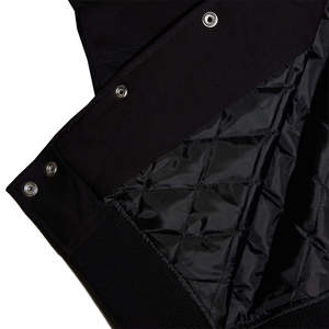 Vestes pour l'hiver, col montant, école, collège, baseball, veste universitaire avec broderie en chenille - Product Image 1