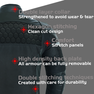 Venta al por mayor 100% ropa deportiva de cuero genuino personalizado a prueba de viento transpirable chaqueta impermeable de la motocicleta para Auto Racing moto - Product Image 5