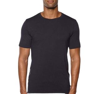 Nouvelle arrivée Tee-Shirt pour hommes en gros à manches courtes décontracté de haute qualité pas cher prix dernier modèle hommes T-Shirt col rond 180Grsm - Product Image 2
