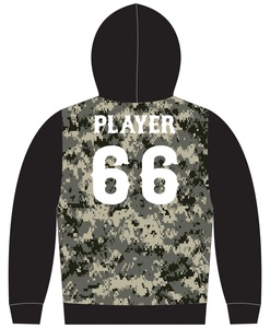 Sudaderas con capucha de mezcla de algodón sublimado de tela suave y cómoda sudaderas con capucha transpirables - Product Image 3