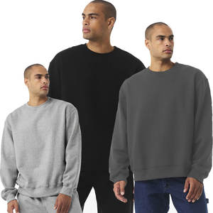 Sweat-shirt unisexe à col rond, coupe ample, poids moyen, 100% coton, impression numérique d'hiver, Bella + Canvas, polaire premium - Product Image 2