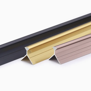 Perfiles de aluminio de alta calidad Serie 6000 para bordes de azulejos duraderos con servicios de procesamiento de corte - Product Image 2