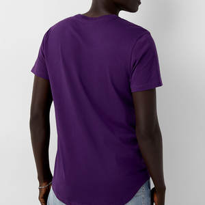 T-Shirt Brun Uni Homme Premium Coton Biologique Confort Personnalisable T-shirt Marron Foncé - Product Image 4