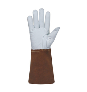 Vente en gros de gants de soudage en cuir de vachette cuir fendu coton Gants de soudage de sécurité de haute qualité fabriqués en usine - Product Image 2