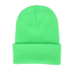 Gorro de lana de alta calidad personalizado al por mayor, gorros cálidos de invierno Bennie para hombres y mujeres, patrón de personajes para escenas de negocios en la playa - Product Image 2
