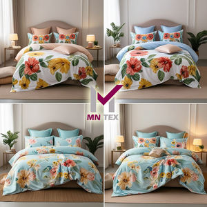 Juego de edredón de algodón 100 por ciento, acabado estampado moderno para colección de resort, tamaños personalizados ofrecidos con cierre de cremallera - Product Image 5