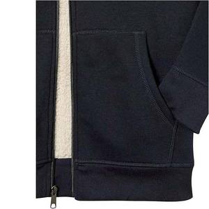 Cremallera térmica hasta invierno manga larga 100% algodón Streetwear hombres sudaderas con capucha de Pakistán venta al por mayor superventas 2025 - Product Image 4