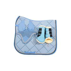 Sous-selles personnalisées de différents modèles, antidérapantes, respirantes et respectueuses de la peau pour l'équitation, ensembles de sous-selles équestres avec logo personnalisé - Product Image 4