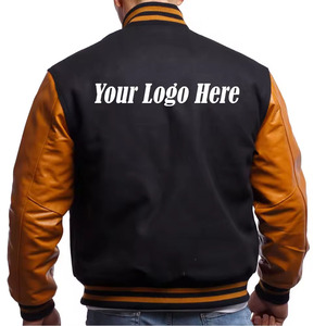 Vente en gros de veste universitaire unisexe avec logo avant personnalisé, coupe-vent, imperméable, respirante, de grande taille, couleur personnalisée pour le printemps - Product Image 4