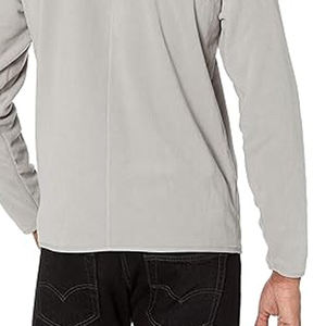 Vestes pour hommes Impression personnalisée à manches longues Veste polaire vierge unie pour hommes Baseball Veste d'hiver - Product Image 5