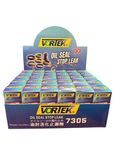 Tratamiento de parada de fugas de sello de aceite VORTEK VK7305 para sistemas hidráulicos 1,7 oz/50mL para evitar fugas de aceite del motor extender la vida útil del sello - Product Image 2