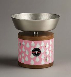 SS CRAFTS INDIA – Brûleur d'encens indien Bakhoor religieux élégant en bois d'acacia incrusté, fait main, pour usage domestique aromatique et décoratif - Product Image 2