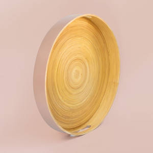 ถาดไม้ไผ่ปั่นสำหรับใช้ในครัวถาดผลไม้แห้งสำหรับบ้านและโรงแรม - Product Image 5