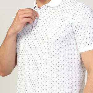 Camiseta Nueva de Moda para Hombre, Recién Llegada, Manga Corta, Alta Calidad, 100% Algodón, Antiarrugas, Tejida, Lisa, Talla Personalizada - Product Image 5