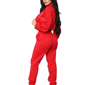 2025ชุดกันลมสำหรับวิ่งของผู้หญิงขนาดใหญ่พิเศษชุดวิ่งจ๊อกกิ้งผ้าไนลอนสีพื้นสำหรับฤดูร้อน - Product Image 2