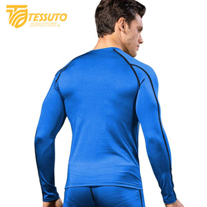 Jogging Wear Men's Gym Sports Verano Camiseta de compresión de manga corta Ropa para correr Yoga Fitness Tight Active Top para hombres - Product Image 2