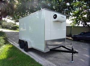 Livraison gratuite, glacière de qualité supérieure 7x12, remorque 7k à usages multiples, système hydraulique durable avec composants de base pour engrenages, à vendre - Product Image 6