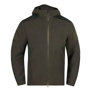 Chaqueta de Campo con Capucha para Hombre, Otoño/Primavera, Transpirable, 100% Poliéster Microfleece, Anti-UV, Secado Rápido, Multibolsillos - Product Image 1