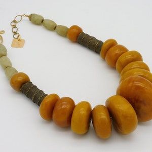 สร้อยคออะคริลิคสำหรับผู้ชายสร้อยคอเชื่อมเรซินแนวสตรีทบอยขายดีสร้อยคออะคริลิคแบบฮิปฮอปพังค์สำหรับผู้ชาย - Product Image 3