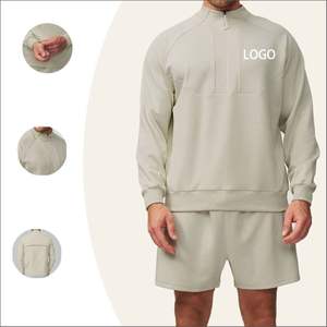 Novedad: Sudadera con capucha para hombre, de corte regular, 100% algodón polar grueso, con cremallera y logotipo personalizado bordado, ecológica, para otoño/invierno. - Product Image 4