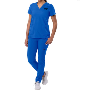 Ensemble de gommage de base pour femmes, Top Slim à col en V et pantalon Slim Cargo du Bangladesh, offre spéciale - Product Image 1
