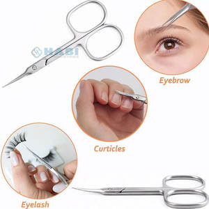 Nouveaux ciseaux à ongles à pointe Extra Fine lame incurvée ciseaux à cuticules beauté incurvée peau morte coupe manucure ongles ciseaux à cuticules - Product Image 4