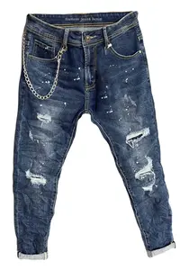 Jeans uomo di alta qualità Jeans jeans in cotone Streetwear personalizzati per uomo di alta qualità denim per gli uomini made in italy streetwear Jeans