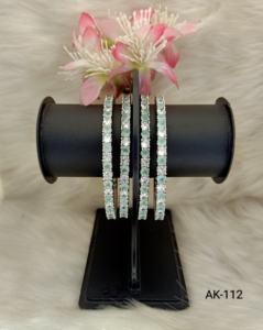 High-Demand Unique Handmade AD Bangles Set for Women for Special Occasions Bridal Looks <b>Festivals</b> <b>Gifting</b> - Product Image 4