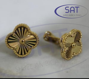 SAT or argent bijoux or pureté 916 bijoux poinçon étiquette poinçon matrices moules MV Logo timbre outil meurt thaïlande malaisie pérou états-unis - Product Image 6