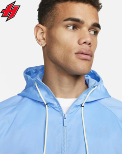 Ensembles de vestes pullover avec logo personnalisé pour hommes survêtements hommes vierges ensemble de survêtement en nylon coupe-vent survêtement pour hommes - Product Image 2