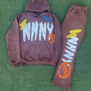 Conjunto de chándal para hombre transpirable 3D personalizado, chándal de lana de gran tamaño con pantalones de chándal acampanados y Sudadera con capucha para el invierno - Product Image 3