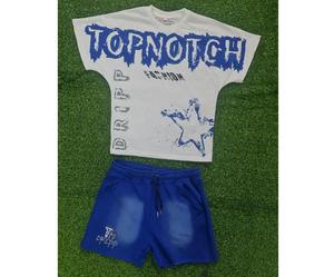 2024 camiseta informal con logotipo personalizado para mujer, conjunto cuadrado y corto, camiseta de manga corta, conjuntos gemelos para mujer, chándales transpirables - Product Image 1