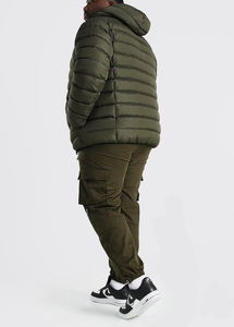 COI High Quality <b>Men's</b> Winter Puffer <b>Jacket</b> Manufacturer Custom Logo Water Repellent Warmth Windproof Hooded Coat - Product Image 2