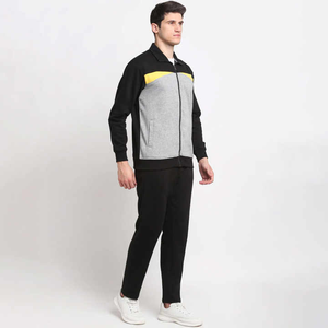 Top Trending Fleece Material de algodón hombres de alta calidad al por mayor mejor diseño Fitness Wear 2025 hombres chándal personalizado - Product Image 2