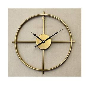 Reloj de pared de Metal con acabado dorado, diseño a la moda, precio asequible, venta al por mayor, gran oferta de fábrica - Product Image 2