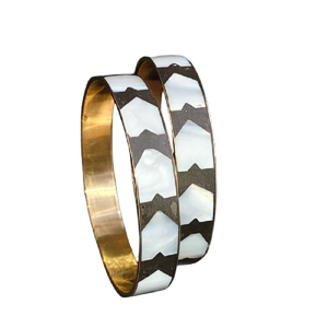 Pulsera Elástica de Resina Pulida Multitonal Estilo Bohemio con Medallones Florales de Cristal Incrustados, Ecológica y Duradera, Regalo para el Día de San Valentín - Product Image 6