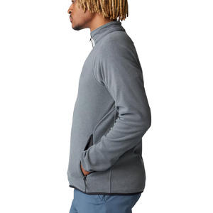 Chaqueta de lana cálida de invierno para hombre con cremallera completa Sherpa forrado al aire libre senderismo Camping ropa deportiva térmica moda chaquetas Casuales - Product Image 3