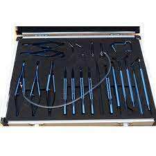 Juego de 21 Instrumentos Quirúrgicos Manuales de Acero para Cataratas, Alta Calidad, Uso Hospitalario, Certificado CE, SurgiRight - Product Image 5