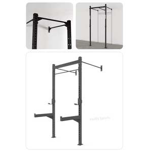 Soporte de Pared para Sentadillas <span class=keywords><strong>con</strong></span> Recubrimiento en Polvo Negro Mate Comercial de Color Personalizado - Product Image 5