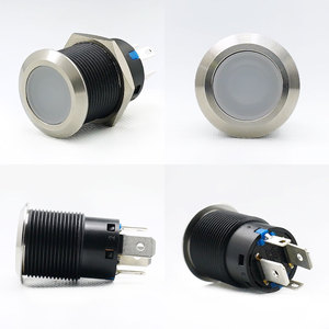 สวิตช์สแตนเลส IP67 20A ขนาดใหญ่พร้อมป้ายไฟแบ็คไลท์ - Product Image 3