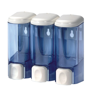 Distributeur de savon manuel de style moderne Savon liquide mural pour la maison et l'hôtel Mode pour la salle de bain - Product Image 1