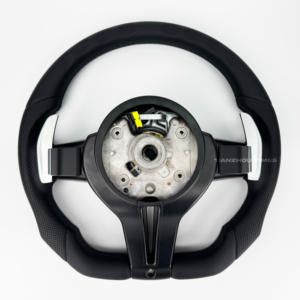 พวงมาลัยหุ้มหนัง BMW F Series สำหรับ <span class=keywords><strong>M</strong></span> ประสิทธิภาพ F48 F49 F39 F25 F26 F34 F15 F16 F87 F80 F82 F83 F90 F30 F35 F32 - Product Image 6