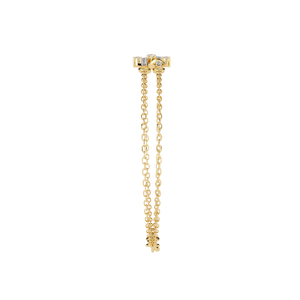 Fabulosa Pulsera y Brazalete de Diamantes Cultivados en Laboratorio en Oro de 18K, Accesorio de Joyería de Lujo - Product Image 3