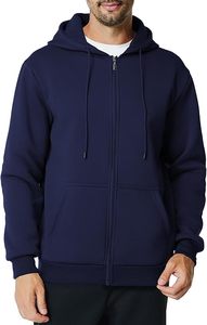 Tasa de fábrica OEM ODM Sudaderas con capucha sólidas Heavyweigh Fleece Oversized Plus Size Men's Casual Winter Hoodie - Product Image 5