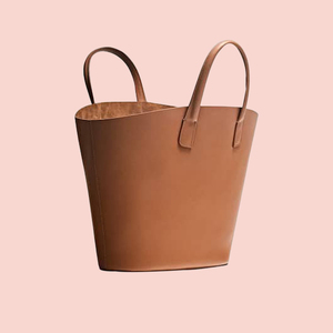 Venta al por mayor de lujo de las mujeres bolso de cuero genuino con cierre de cremallera y asas dobles bolsos de mano de las señoras - Product Image 6