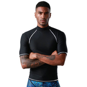 T-shirt de compression anti-éruption cutanée pour homme 2026, séchage rapide, MMA et entraînement physique, haut de sport en gros - Product Image 1
